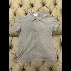 Nice Gray Lacoste Polo, S